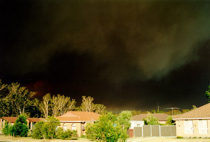 bushfire wild_fire : Oakhurst, NSW   8 January 1994