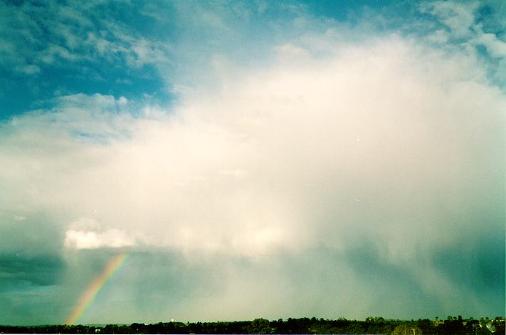 thunderstorm cumulonimbus_calvus : Schofields, NSW   26 June 1994