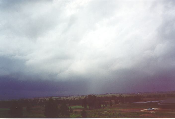 raincascade precipitation_cascade : Kemps Creek, NSW   28 October 1995
