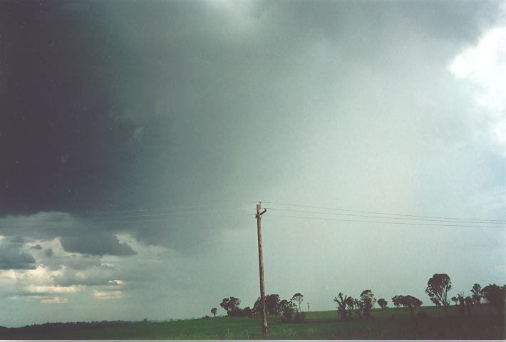 raincascade precipitation_cascade : Cobbity,, NSW   18 November 1995