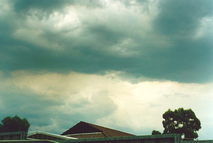cumulonimbus thunderstorm_base : Oakhurst, NSW   28 November 1995