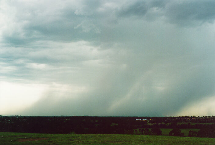 raincascade precipitation_cascade : Rooty Hill, NSW   28 November 1995