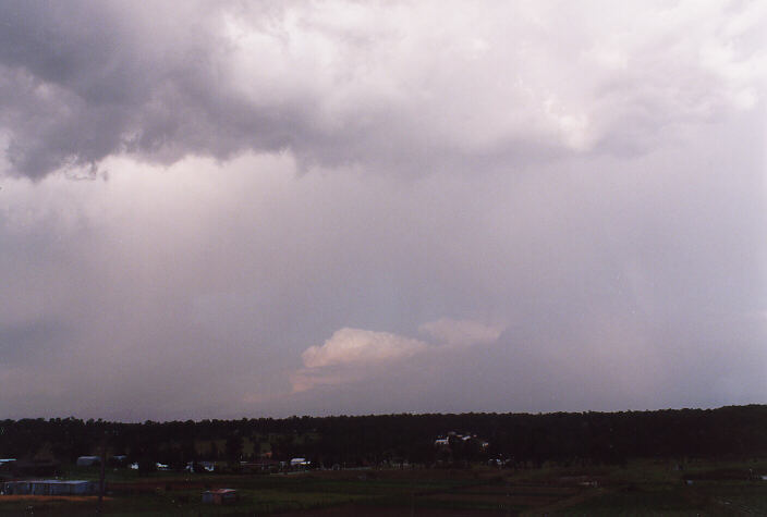 raincascade precipitation_cascade : Schofields, NSW   15 November 1997