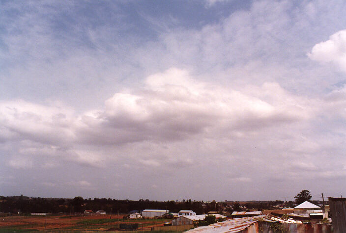 stratocumulus stratocumulus_cloud : Schofields, NSW   23 December 1997
