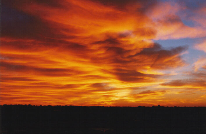 altostratus altostratus_cloud : Schofields, NSW   5 March 1999