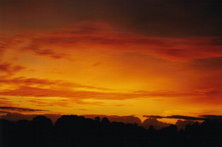 sunrise sunrise_pictures : McLeans Ridges, NSW   27 June 2000