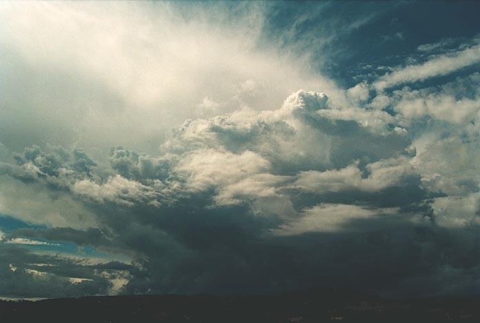 thunderstorm cumulonimbus_incus : Nymboida, NSW   18 January 2001