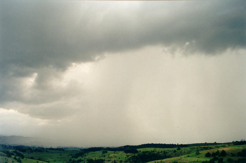 raincascade precipitation_cascade : McLeans Ridges, NSW   6 January 2002