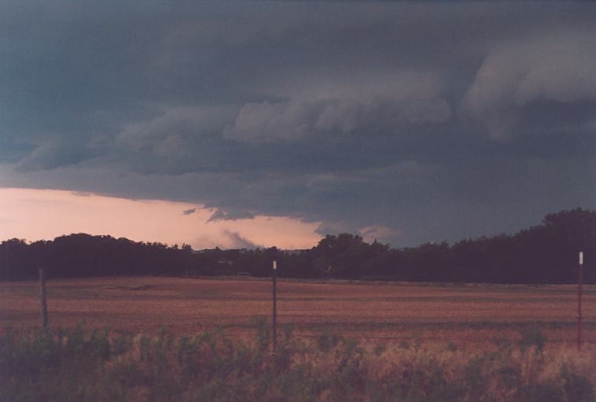 raincascade precipitation_cascade : NW of Cyril, Oklahoma, USA   10 June 2003