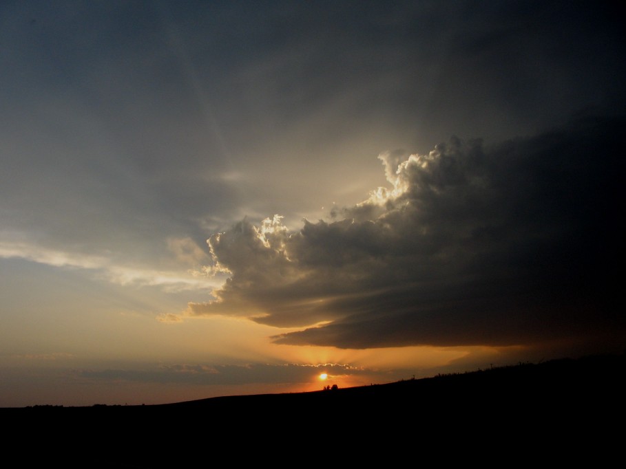 sunset sunset_pictures : Lebanon, Nebraska, USA   6 June 2005