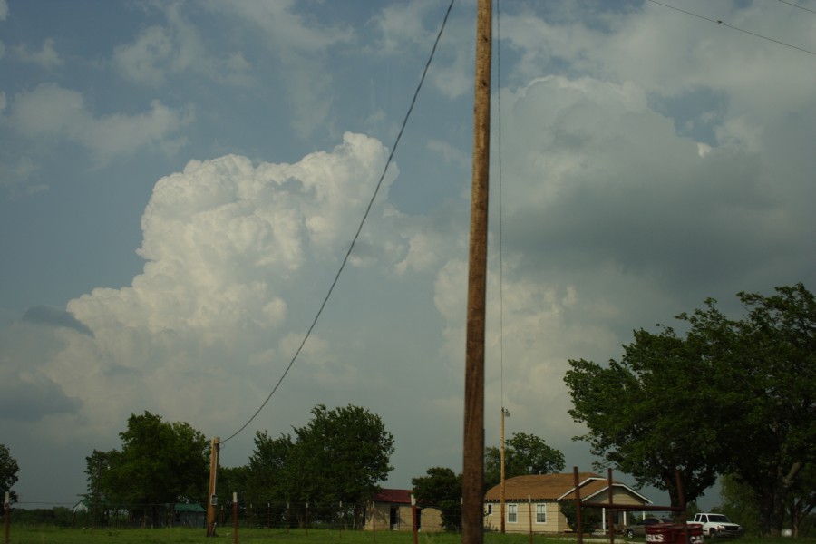 thunderstorm cumulonimbus_calvus : McAlester, Oklahoma, USA   9 May 2006