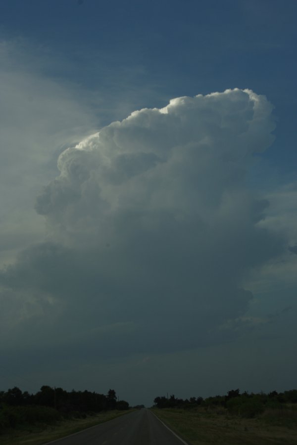 thunderstorm cumulonimbus_calvus : E of Woodward, Oklahoma, USA   25 May 2006