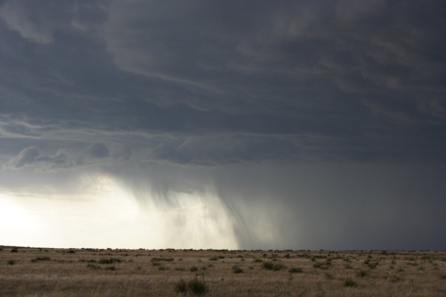 raincascade precipitation_cascade : N of Clayton, New Mexico, USA   2 June 2006