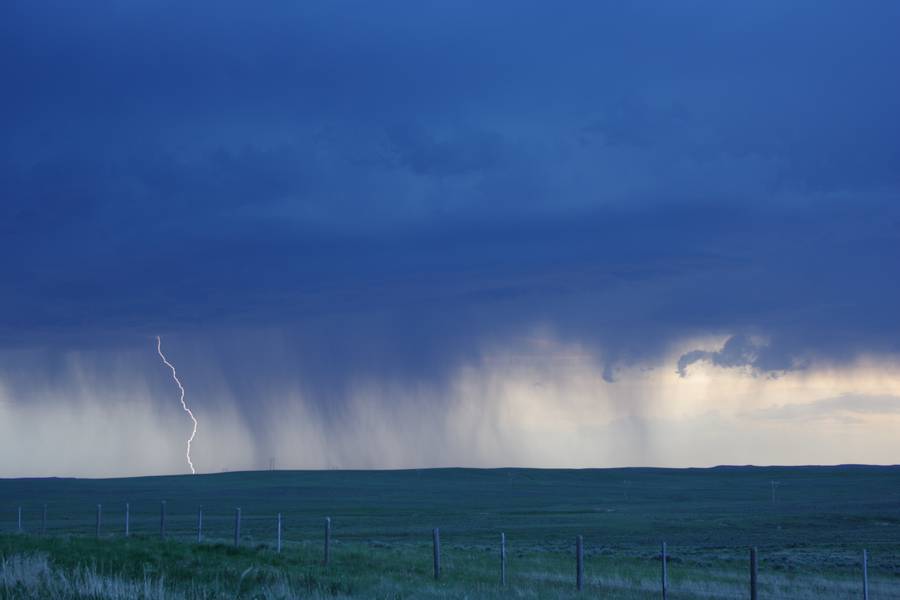 raincascade precipitation_cascade : Pine Haven, Wyoming, USA   18 May 2007