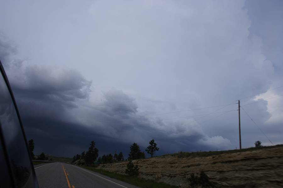 updraft thunderstorm_updrafts : S of Roundup, Montana, USA   19 May 2007
