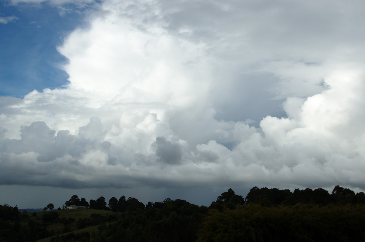 thunderstorm cumulonimbus_incus : McLeans Ridges, NSW   4 May 2009