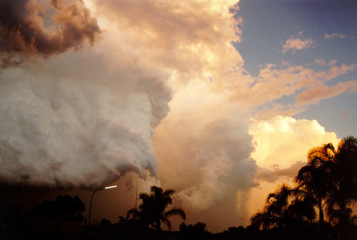 sunset sunset_pictures : Oakhurst, NSW   23 March 1997