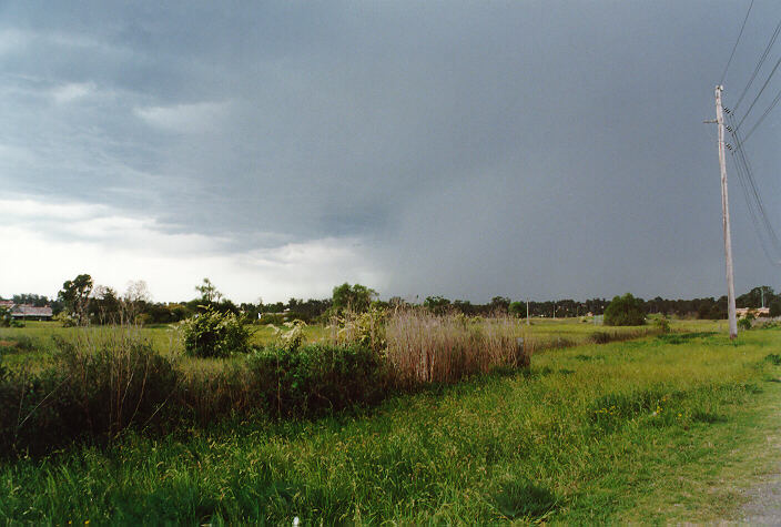 raincascade precipitation_cascade : Castlereagh, NSW   27 October 1997