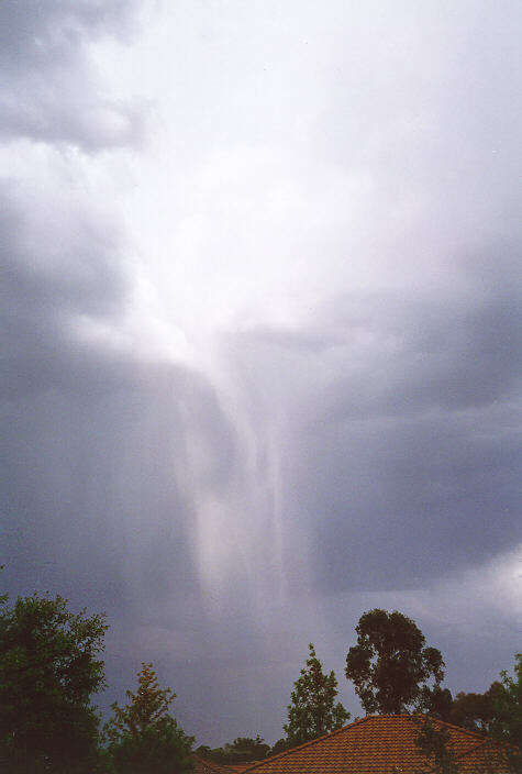 raincascade precipitation_cascade : Oakhurst, NSW   27 October 1997