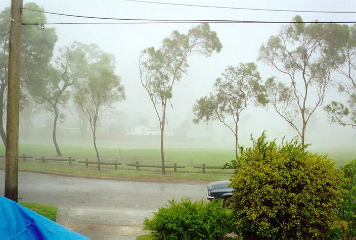 precipitation precipitation_rain : Prospect, NSW   15 February 1998