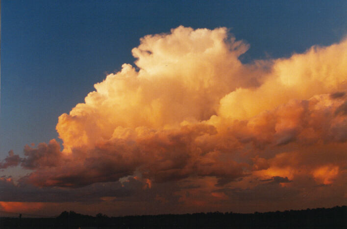 sunset sunset_pictures : Schofields, NSW   14 March 1999