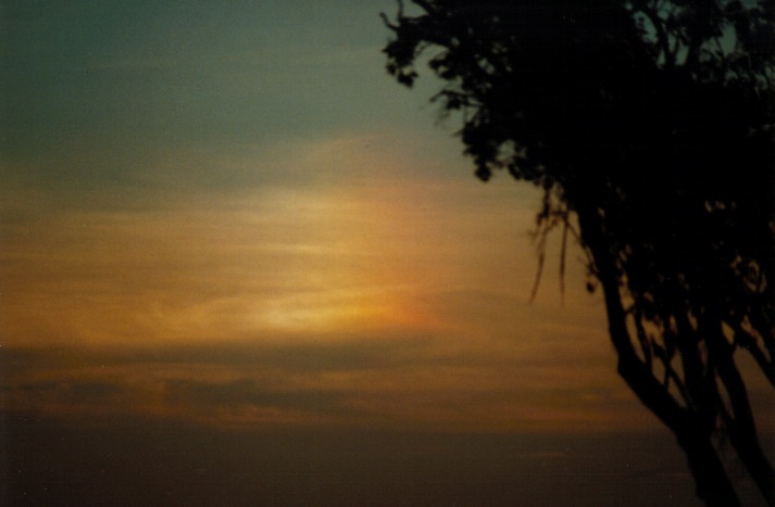 sunset sunset_pictures : Schofields, NSW   8 February 2000