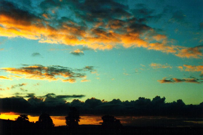 sunset sunset_pictures : McLeans Ridges, NSW   1 April 2001