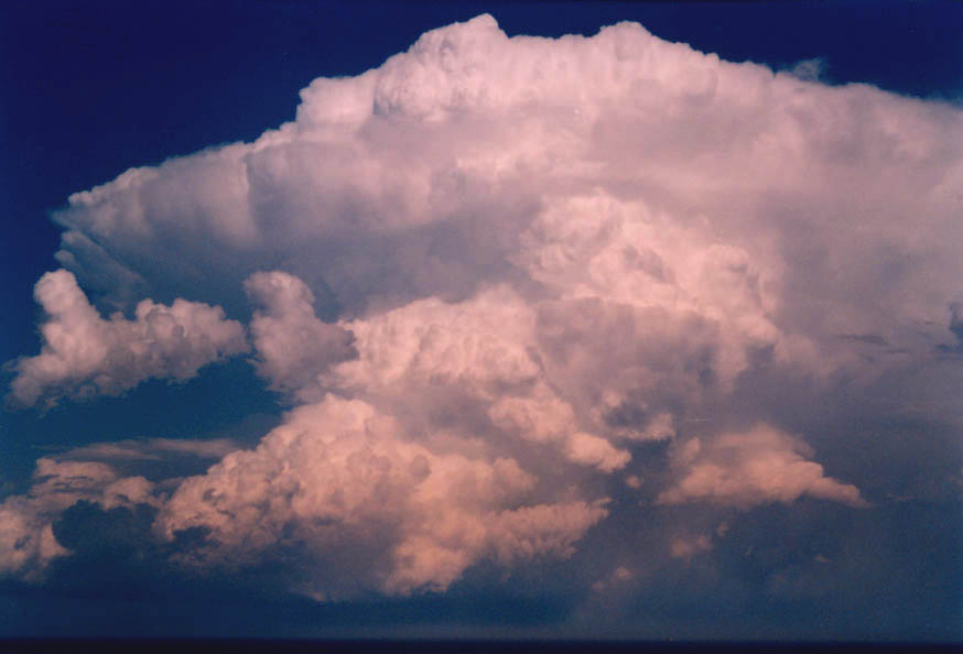 cumulonimbus supercell_thunderstorm : near Manly, NSW   30 January 2004