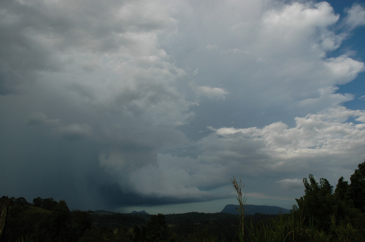 thunderstorm cumulonimbus_incus : near Kyogle, NSW   22 February 2005