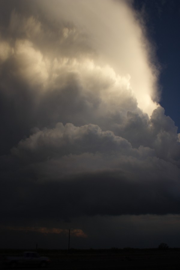 thunderstorm cumulonimbus_incus : Midland, Texas, USA   7 May 2006
