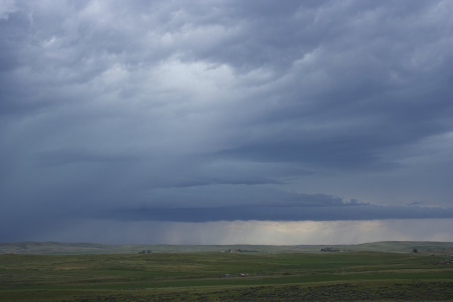 inflowband thunderstorm_inflow_band : NW of Newcastle, Wyoming, USA   9 June 2006