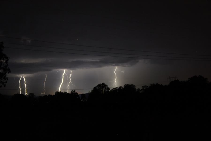 lightning lightning_bolts : E of Muswellbrook, NSW   12 January 2007