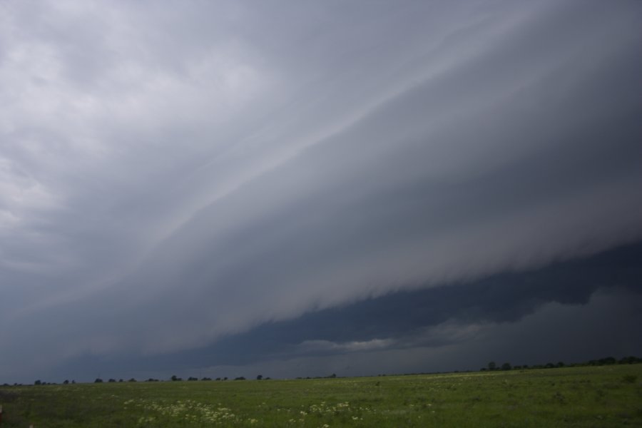 shelfcloud shelf_cloud : near Vashti, Texas, USA   8 May 2007