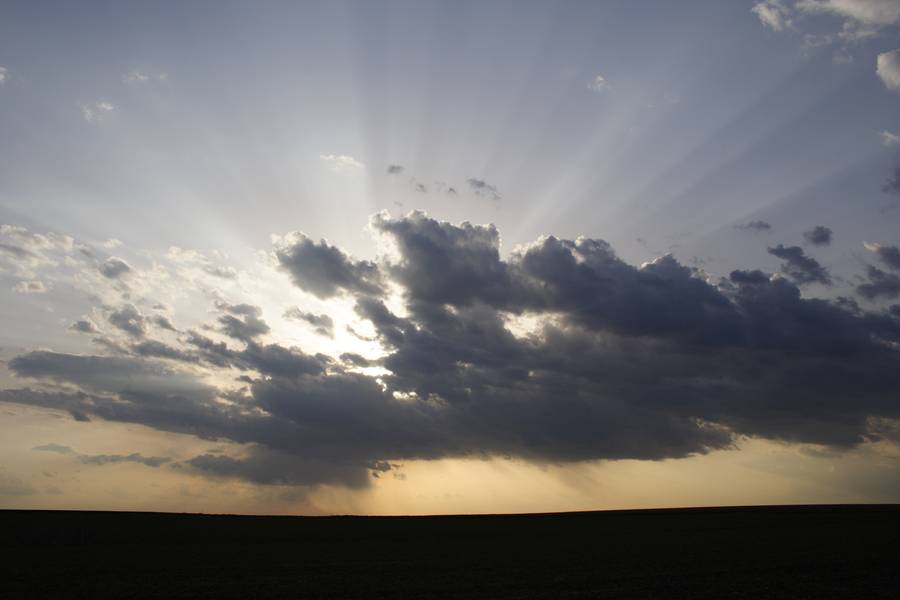 cumulus mediocris : near McCook, Nebraska, USA   16 May 2007