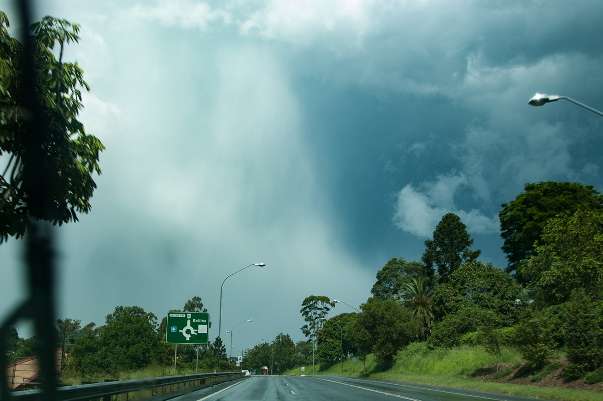 raincascade precipitation_cascade : Lismore, NSW   30 December 2008